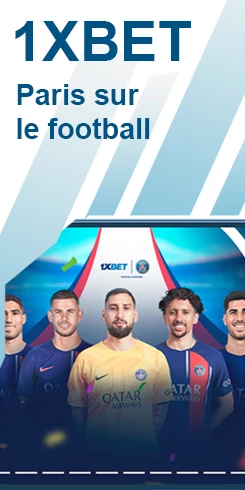 paris sur le football 1xbet