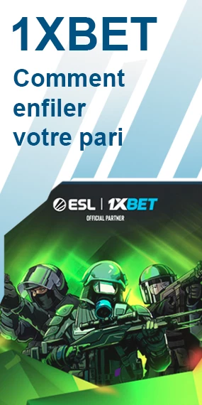 1xbet comment enfiler votre pari